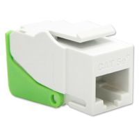 Legrand - On-Q WP3550WH Snap and Go Cat 5e Keystone Connector, White