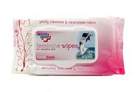 Feminine Wipes for Sensitive Skin - Floral Fresh - 32 Ct. (1)