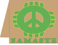 Namaste Natural Note Cards