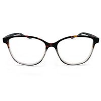 In Style Eyes Cateye Two Tone Reading Glasses Tortoise Grey 2.25