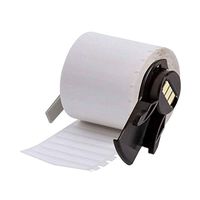 Brady PTL-81-499, 62253 0.25" x 1.9" White BMP61/BMP71/TLS 2200 Nylon Cloth Label, 3 Rolls of 750 pcs