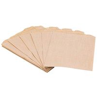 Commerical Business Restroom Bathroom Janitorial Personal Dispensers 7.5" x 10.5" Wax Coating Kraft Paper Sanitary Napkin Receptacle Disposable Bags Feminine Hygiene Liner Leak Proof- 100/Pack