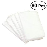 ULTNICE Disposable Toilet Seat Covers Travel Toilet Seat Mat Waterproof Potty Covering PE Film Toilet Seat 60PCS