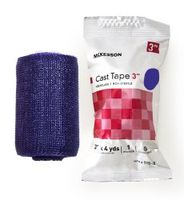 Tape CAST PUR LF 3"X4YDS 10EA/BX MCK Brand
