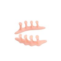 Festiveasd Bunion Corrector, Pedicure Toe Separators Bulk Nail Art Finger Separators Soft Foam Toe Stretcher for Toes & Finger Relaxing Holding