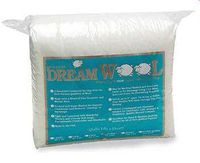 Quilters Dream Wool Batting (122in x 120in) King, Each, White