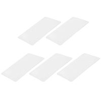 uxcell Magnifying Glass, uxcell Fresnel Lens Magnifier 80mm x 45mm 3X 300% Credit Card Magnifier for Seniors Macular Degeneration Maps Jewelry Repair Fire Starter Clear 5pcs