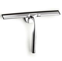 Eikeefyer Stainless Steel Glass Window Squeegee Shower Mirror Squeegee Window Wiper Squeegees for Showers Bathroom Door Car Window Glass Kitchen Cleaning