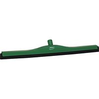Vikan 77552 Foam Rubber Polypropylene Frame Fixed Head Squeegee, 28", Green