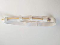 Fushida 1PCS Catheter Fixation Device Abdpminal Dialysis Belt Patient Drainage Tube Belt Medical Professional Nursing for Patients (Small)