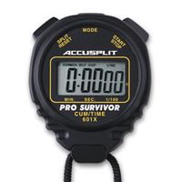 ACCUSPLIT Pro Survivor - A601XBK Stopwatch, Clock, Extra Large Display (Black)