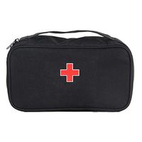 Alloeliey Portable Medicine Bag, Mini First Aid Kit, Multi-Function Travel Medicine Storage Bag, Outdoor Sports First Aid Kit Family Office Travel