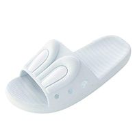 Emimarol Women's Shower Shoes Bath Slipper Slides Sandal for Women and Mens Bathroom Pool Non-Slip Quick Drying Blue