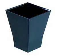 Taiti Black Square Cup (Case of 600), PacknWood - Opaque Recyclable Plastic Bulk Case of Cups (2 oz, 1.7" x 1.7" x 2.1") 209MBTAITIN
