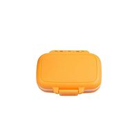Lunir Pill Case Storage Box 3 Compartment Travel Portable Medicine Divider Organizer Pill Cases