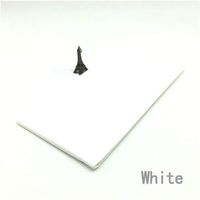 49 * 49cm Tissue Paper Floral Wrapping Paper Flower 10pcs/Lot Home Decoration Festive & Party Wedding DIY Gift Packing Supplies (White)