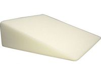 Foam - Bed Wedge Pillow - Bed Wedge Elevated Leg Pillow, Supportive Foam Wedge Pillow for Elevating Legs, Improved Circulation, Reducing Back Pain and More (7" x 24" x 24")