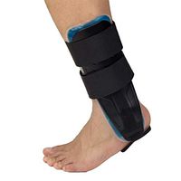 Ankle Brace with Strap Knee Brace, Ankle Stabilizer Support Lace Up Brace for Pain Relief, Injury Recovery, Strain or Sprain (Gel Brace, Ge Ankle Brace)