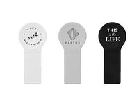 Bbshoping 3PCS Cactus Leaf Letters Toilet Seat Lifter,Toilet Seat Handle Seat Cover Lifter Avoid Touching Self Adhesive Hygiene