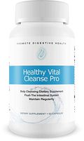 Healthy Vital Cleanse Pro-Potent and Effective Probiotic Formula- Detox and Cleanse Safely- Colon Cleanse and Detoxification- 60 Capsules for Women and Men
