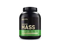 OPTIMUM NUTRITION Serious Mass Weight Gainer Protein Powder, Vitamin C, Zinc and Vitamin D for Immune Support, Vanilla, 6 Pound (Packaging May Vary)