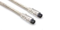 Hosa FIW-99-115 FireWire 800 Cable 9-Pin - Same 15 Feet