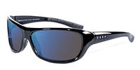 EnChroma Color Blind Glasses - Monterey Black Wrap Sunglasses - Outdoor Cx3 Outdoor Lens - Ideal For Red-Green Color Blindness