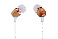 House of Marley Smile Jamaica Wired Noise Cancelling Headphones with Microphone, Copper