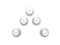 Jungle Care Hearing Aid Ear Piece Closed Domes 6mm 5-Pack Comfortable PSAP (Personal Sound Amplifiers Product) Kit Ear Tips Invisible, Perfect for Open Air (Open fit), Except for RIC