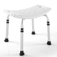 Gflyme Elderly Household Bath Stool Bathroom Shower Stool Bathroom Chair Pregnant Women Disabled Auxiliary Shower Stool Non-Slip Bath Chair