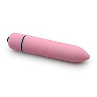 Portable Mini Bullet Strong Power Waterproof Cordless Handheld for Personal Body Relax (Pink)