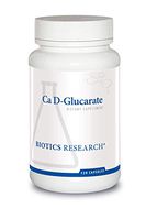 Biotics Research Ca D-Glucarate – Liver Detoxification, Eliminates Toxins, Strong Bones, Hormonal Health, Heart Health, Weight Management, Raw Organic Vegetable Culture 120 ct