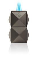 Colibri Quasar Table Triple Flame Lighter - Gunmetal