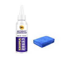Metal Cleaner Spray 80ml Rust Stain Polishing Descaling Car Maintenance Rust Remover (Standard)