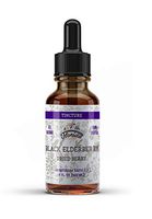 Black Elderberry Tincture, Organic Black Elderberry Extract (Sambucus Nigra) Antioxidant Extract for Immune Support, Non-GMO in Cold-Pressed Organic Vegetable Glycerin 4 oz, 670 mg