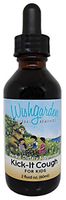WishGarden Herbs - Kick-It Cough for Kids, Helps Calm Coughs and Soothe Sore Throats, Gentle and Effective (2 oz Dropper)