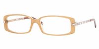 Versace Women's 3113b Honey Frame Plastic Eyeglasses, 52mm