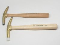 C.S. Osborne #33 #36 Bronze Head Nylon Tip Magnetic Hammer Upholstery, Model: 3336, Outdoor & Hardware Store