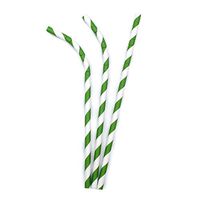 Preserve 75101 Compostable Drinking Straws Kitchen Supplies, Green
