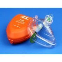 ADC Adsafe CPR Mask Pocket Resuscitator Kit; 3M Filtrete Filter with replaceable valve, disposable non-latex gloves, and alcohol wipe; 1 Kit