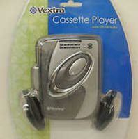 Vextra Cassette Player with Am/fm Radio with Headphones