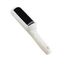 Electrostatic Static Clothing Lint Dust Pet Dog Puppy Hair Cleaner Remover Roller Brush Remover (White)