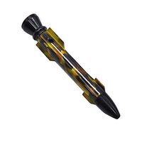 Kellerson Creative Rocket Shaped Pipe, Unique Style, give You The Best Experience (Camouflage Black)