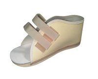 Medline Hook And Loop Post-Op Shoes, Beige, Medium