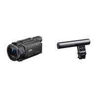Sony FDRAX53/B 4K HD Video Recording Camcorder (Black) with Microphone