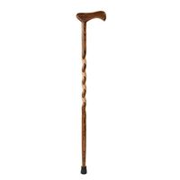 Handcrafted Wood Walking Cane - Made in the USA by Brazos - Laminated Bocote/Maple - 37 Inches
