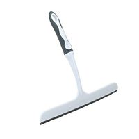 ZPC Zenith Products Corporation 5050WW Zenna Home, Shower Squeegee, White and Black