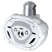 BOSS Audio Systems MRWT69W 550 Watt, 6 x 9 Inch, Full Range, 4 Way, Weatherproof, Marine Grade Roll Cage Waketower Speaker System - Sold Individually