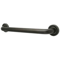 Made to Match Camelon Beaded Grab Bar Finish: Oil Rubbed Bronze, Size: 16"