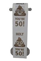 Happy 50th Birthday Toilet Paper Prank Funny Gag Gift!